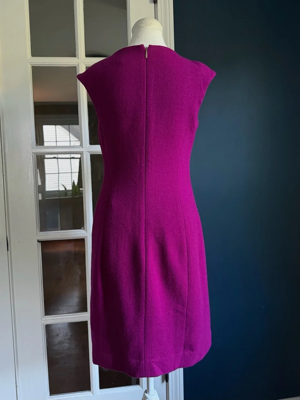 Kate Spade New York Berry Blitz Wool Blend Crepe Sheath Dress | Size 6
